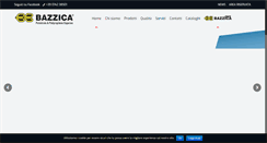 Desktop Screenshot of bazzica.it